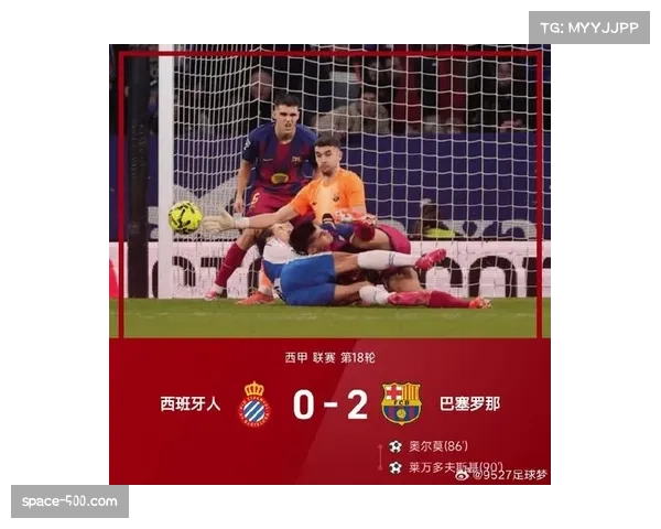 西班牙人连续7场各项赛事不胜，排名下滑至第6